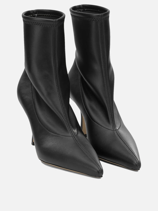 Casadei Stretch pull-on ankle boots Black
