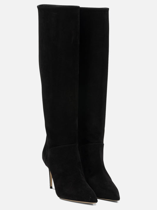 Casadei "Renna 100MM" Knee-High Boots Black