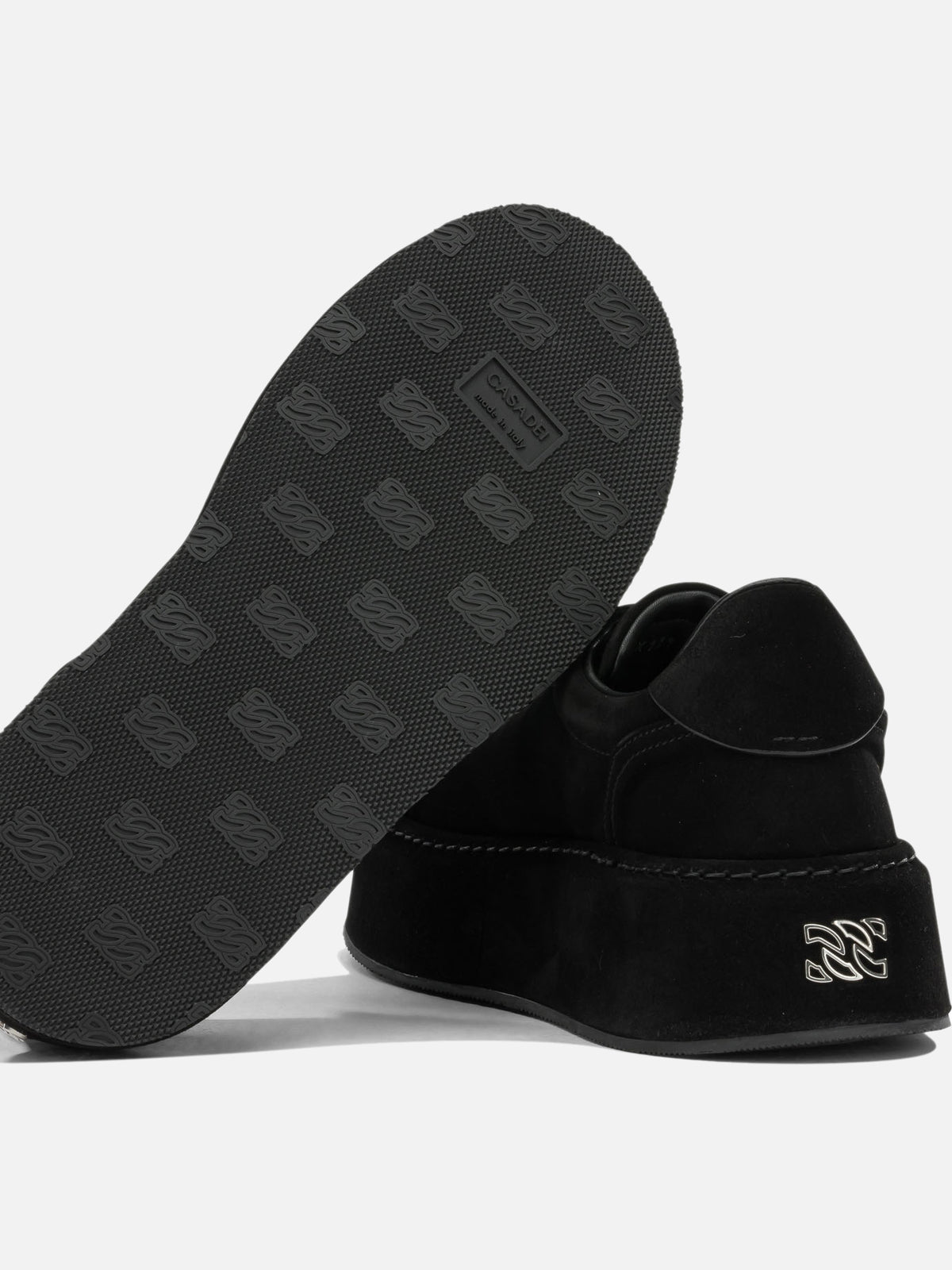 Casadei "Renna" High-Top Sneakers Black