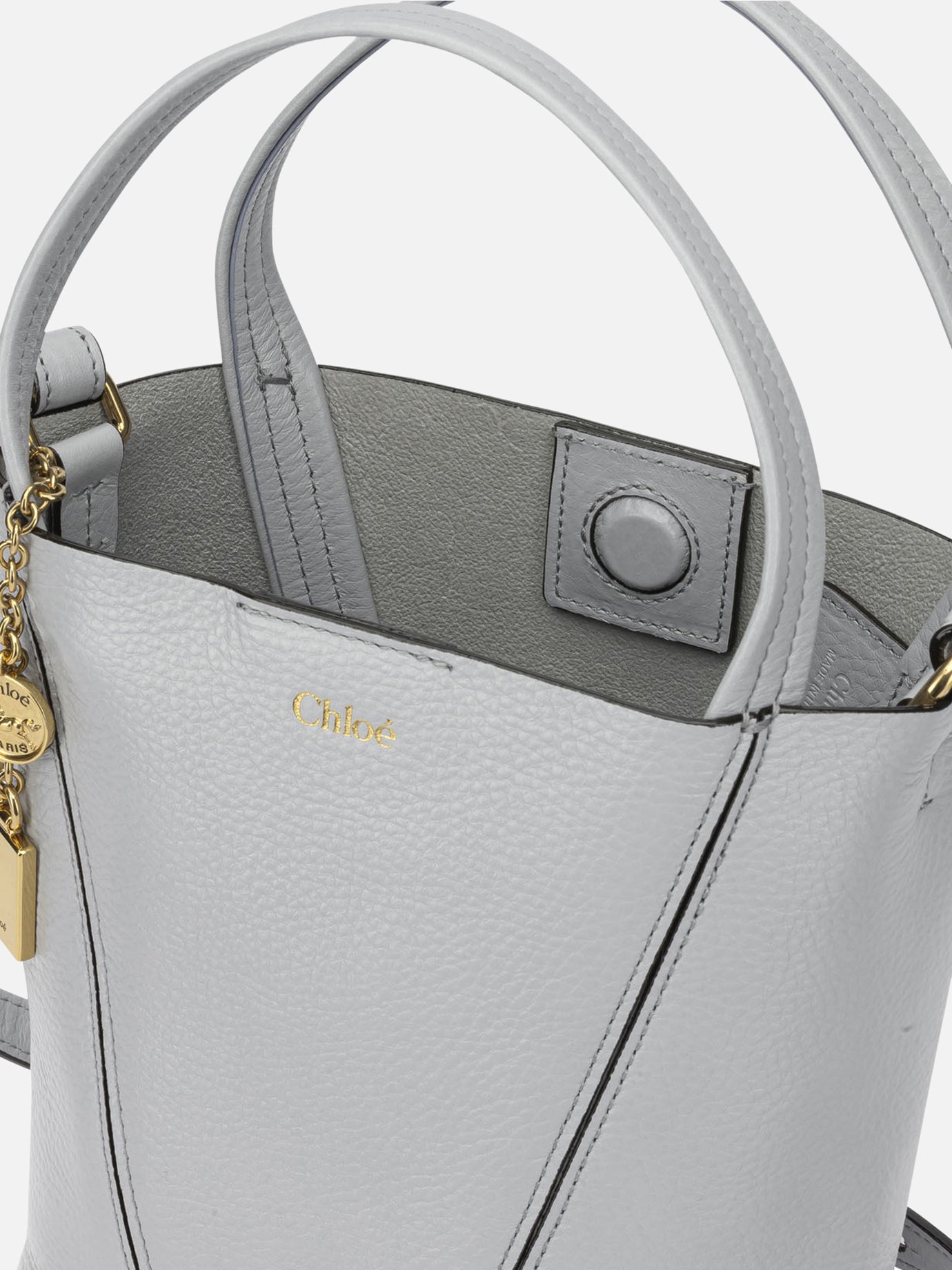 Borse piccole 100% cow leather Grigio - Chloé Donna | PDP | VIETTI Online Store | Zoom-Modal_5