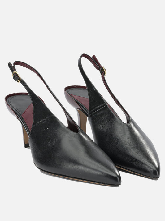 Slingbacks 100% lamb leather - 100% cow leather Black - Chloé Women | PLP | VIETTI Online Store | 2