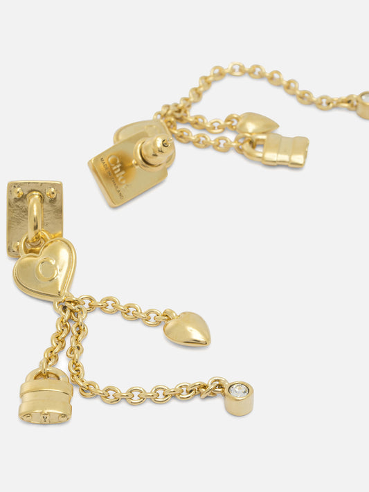 Earrings 100% brass Gold - Chloé Women | PLP | VIETTI Online Store | 2