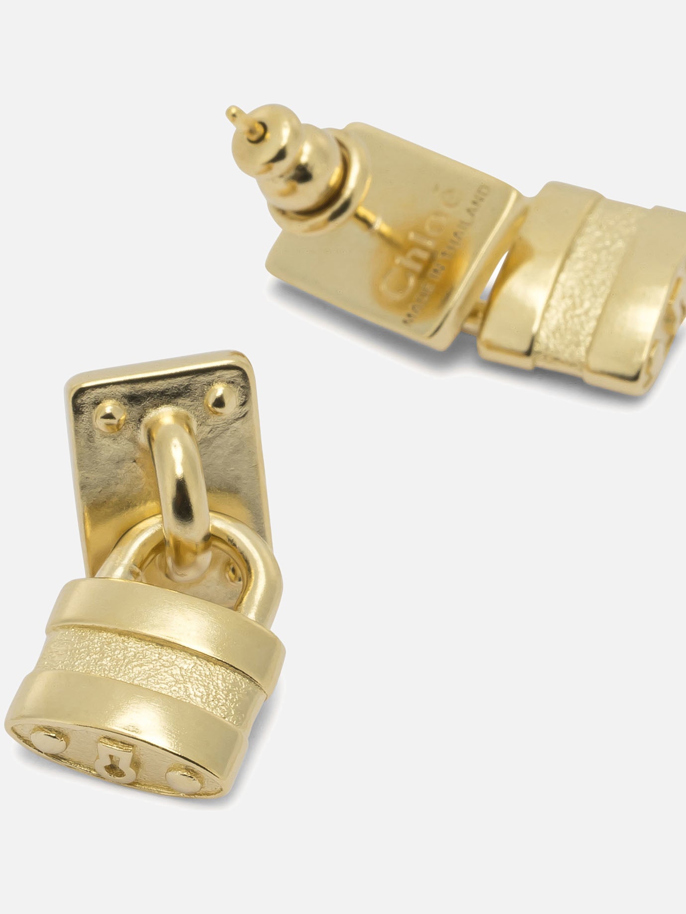 Earrings 100% brass Gold - Chloé Women | PDP | VIETTI Online Store | Zoom-Modal_2