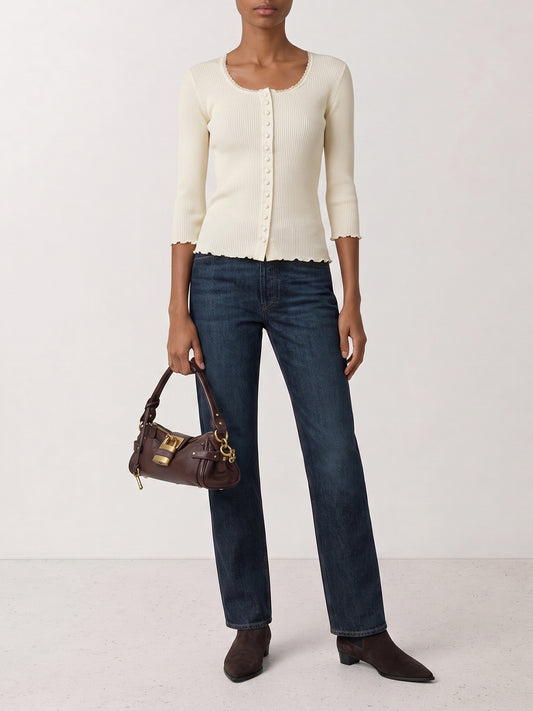 Casual tops Solid colour White - Chloé Women | PLP | VIETTI Online Store | 2