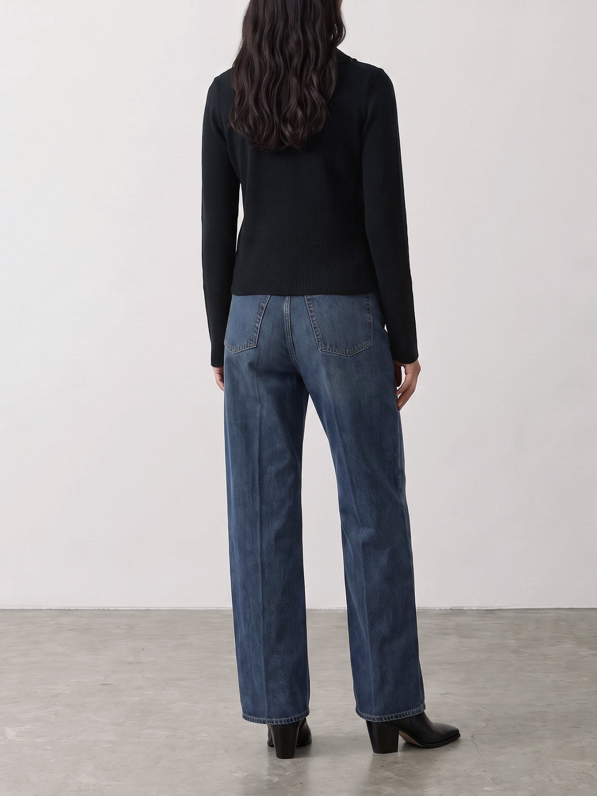 Chloé Polo Sweater with Logo Blue