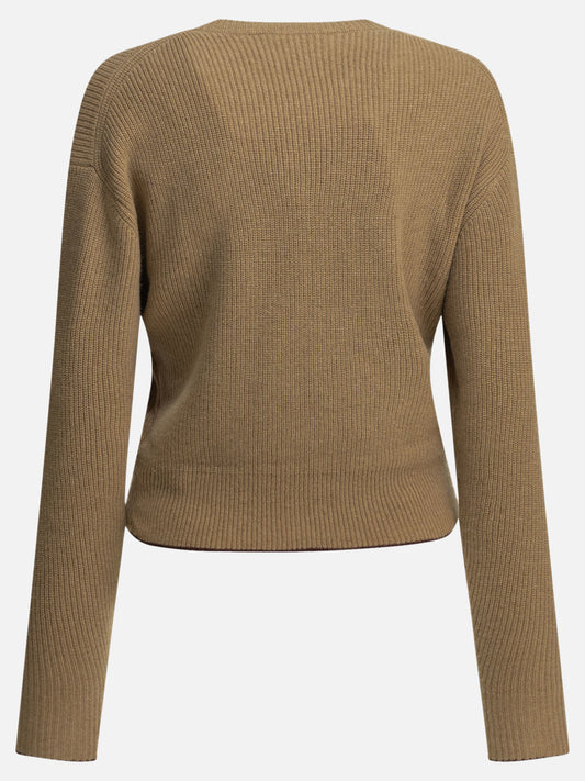 Crewneck sweaters Solid colour Brown - Chloé Women | PLP | VIETTI Online Store | 2