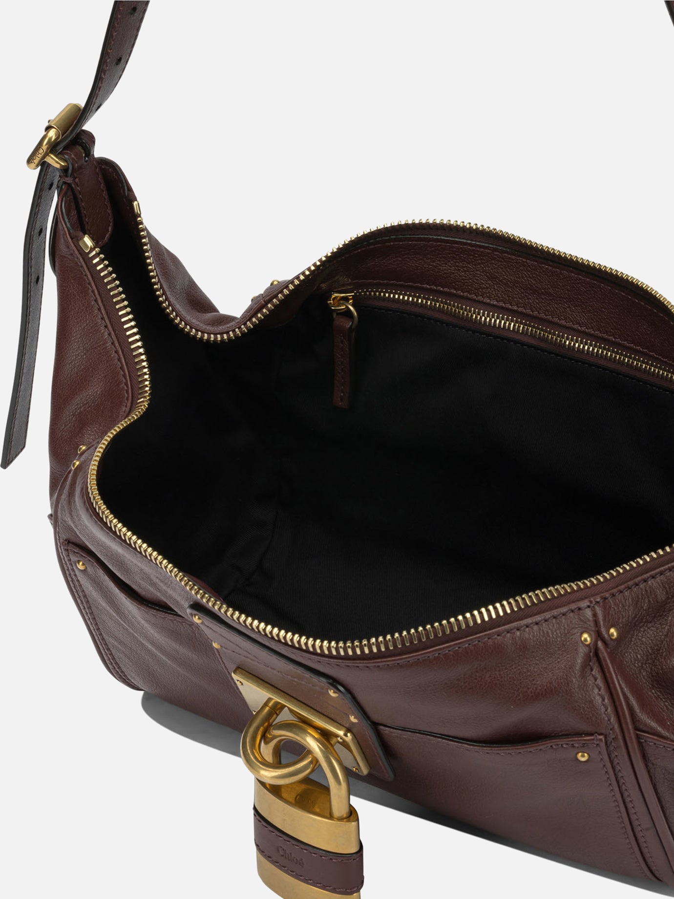 Small bags 100% bull leather Brown - Chloé Women | PDP | VIETTI Online Store | Zoom-Modal_5