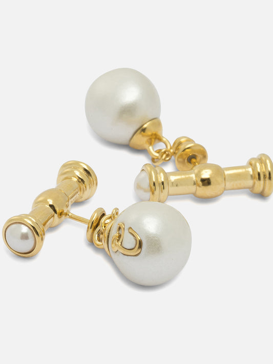 Earrings 100% brass 100% acrylic Gold - Chloé Women | PLP | VIETTI Online Store | 2