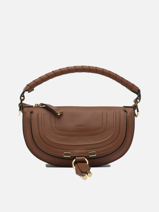 Chloé Small "Marcie" shoulder bag Brown