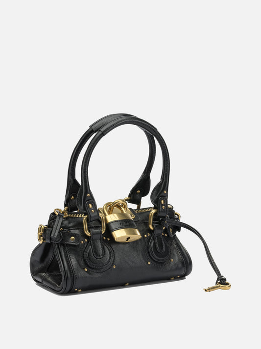 Small bags 100% buffalo leather - Other fabric: 100% cotton Black - Chloé Women | PLP | VIETTI Online Store | 2