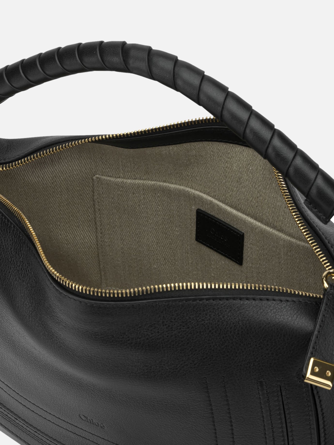 Medium bags 100% leather - Lining: 68% linen 32% cotton Black - Chloé Women | PDP | VIETTI Online Store | Zoom-Modal_5