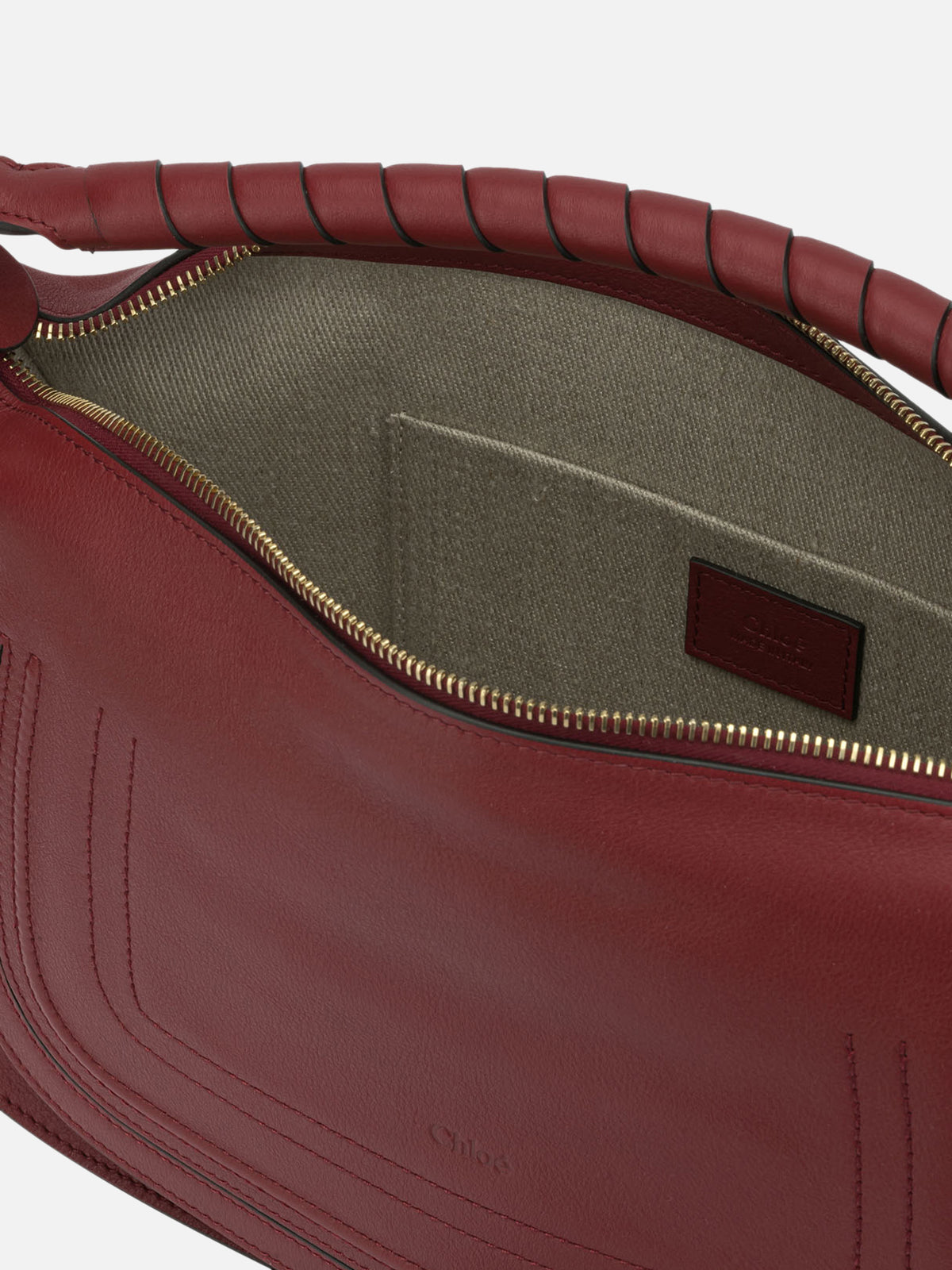 Chloé Medium "Marcie" shoulder bag Red