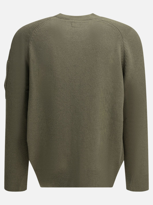 C.P. Company "Lens" Crew-Neck Sweater Grey