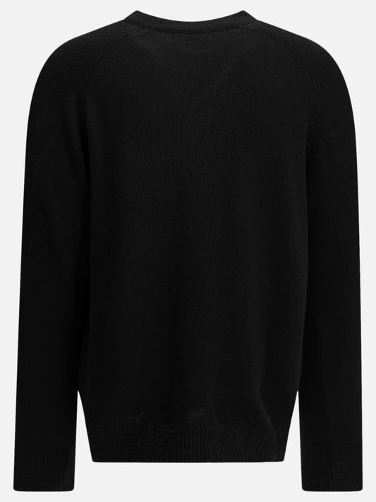 C.P. Company "Lens" Crew-Neck Sweater Black