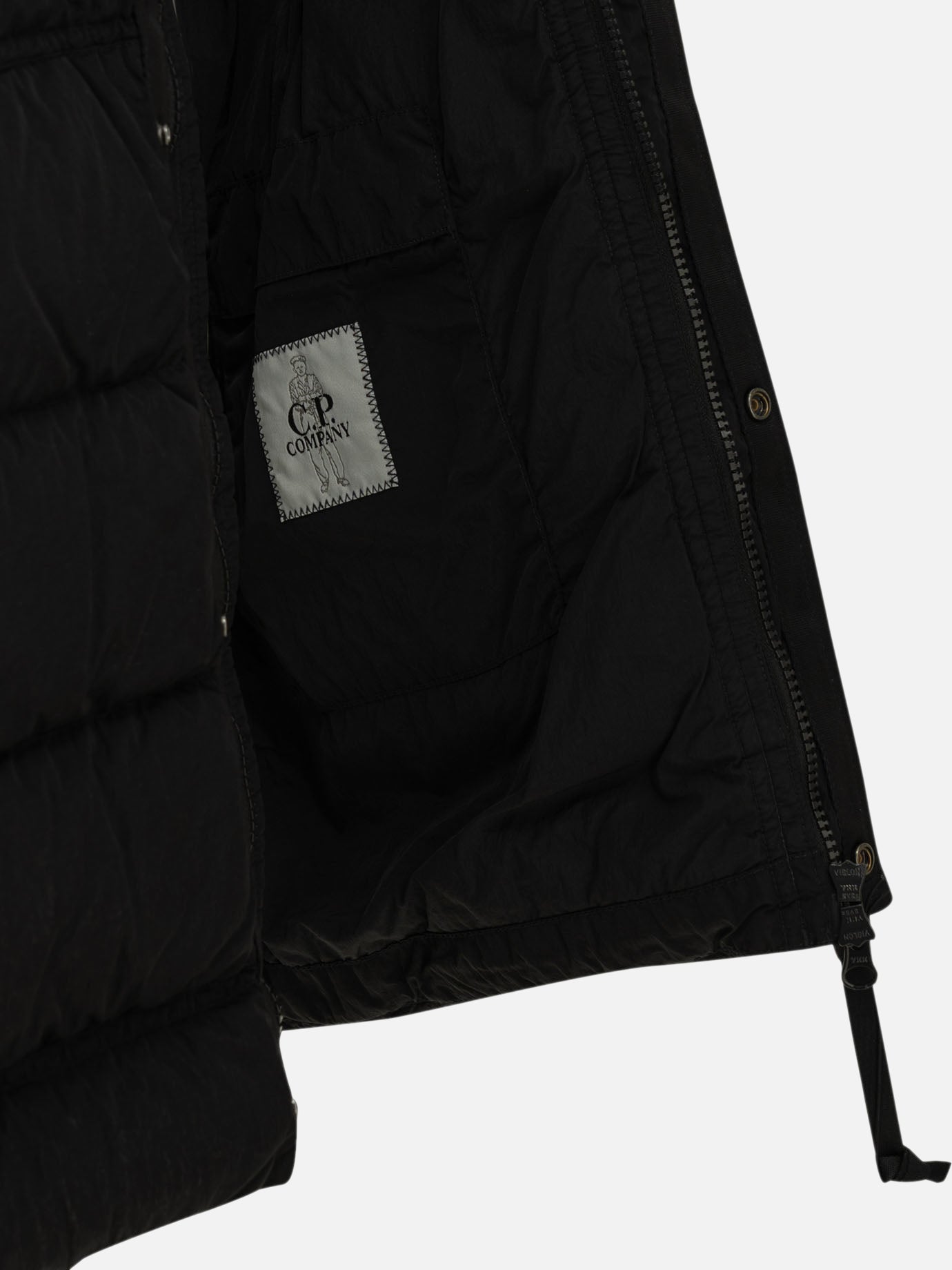C.P. Company "Chrome-R" Short Down Jacket Black