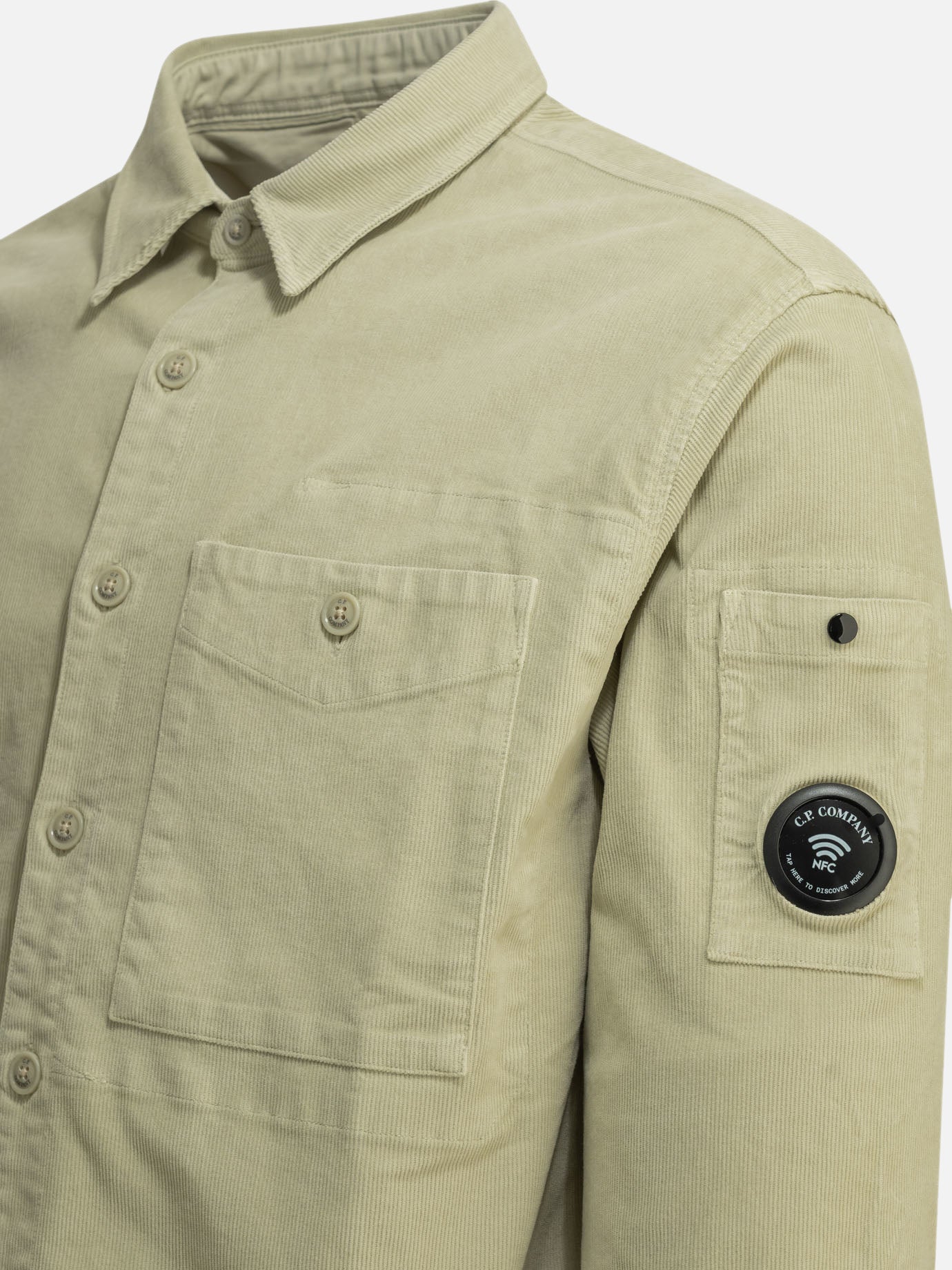 Overshirt jackets Logo Beige - C.P. Company Men | PDP | VIETTI Online Store | Zoom-Modal_4