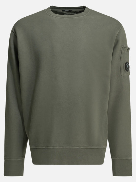 C.P. Company Crewneck sweatshirt with logo Green