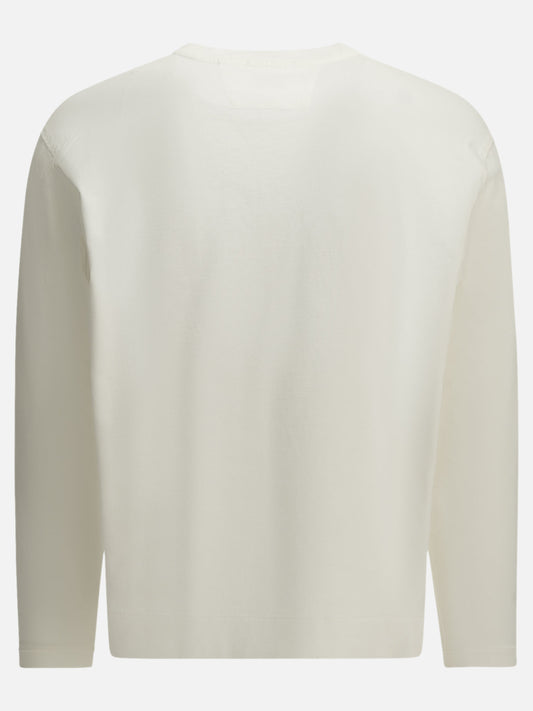 C.P. Company Crewneck T-shirt with logo White