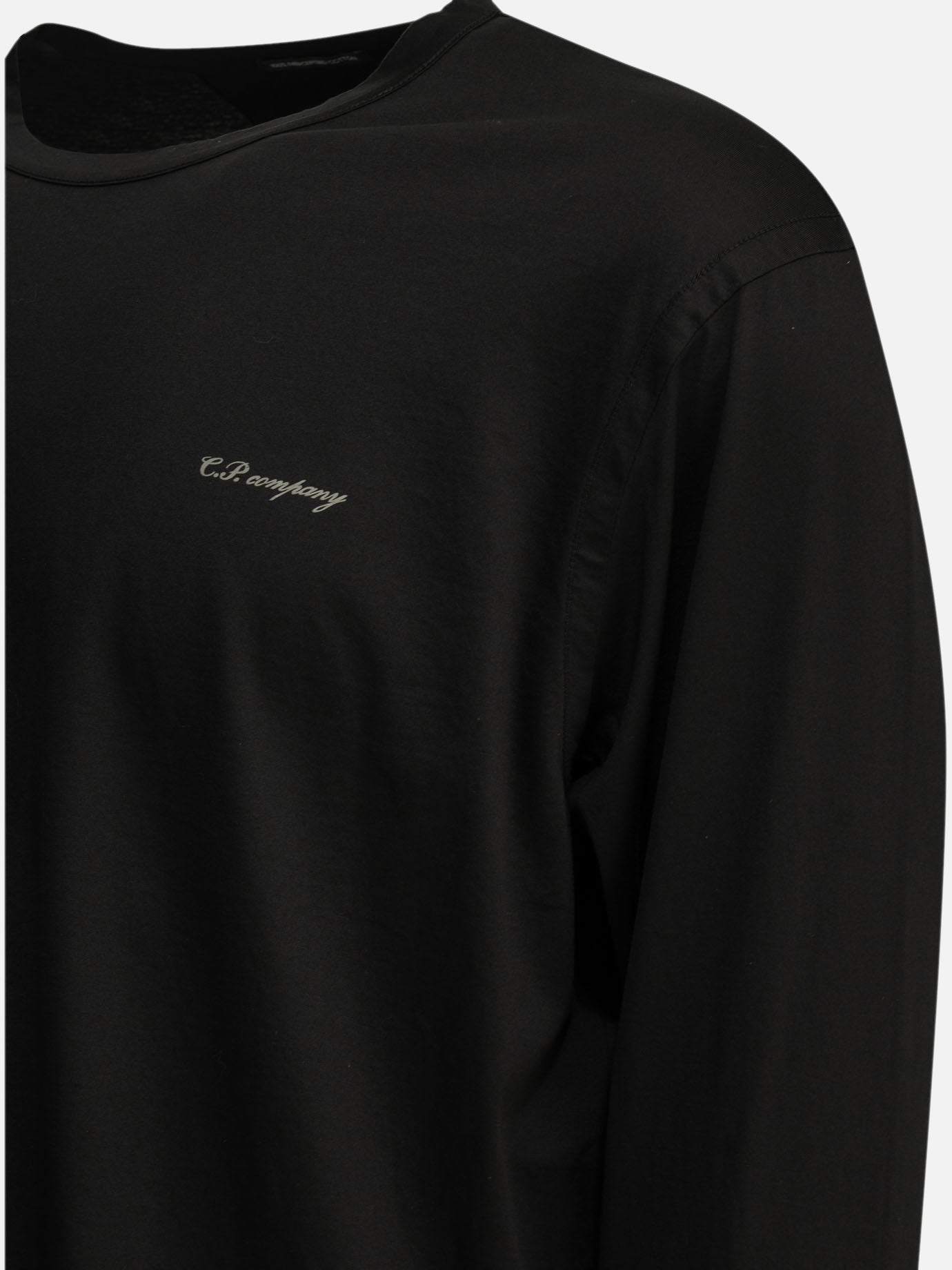 Crewneck t-shirts Logo Black - C.P. Company Men | PDP | VIETTI Online Store | Zoom-Modal_4