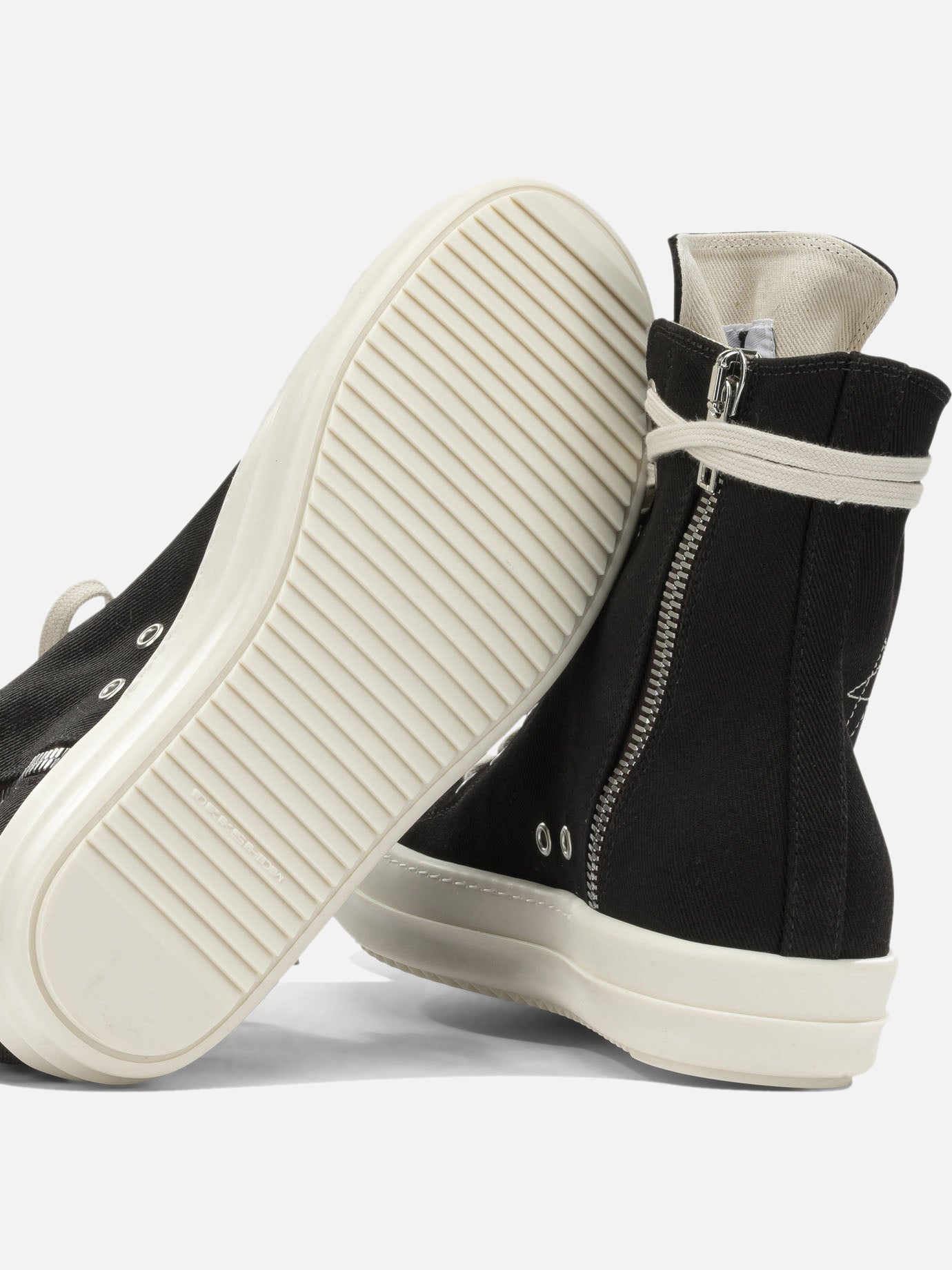 High top sneakers 100% cotton - 100% thermoplastic rubber Black - DRKSHDW Men | PDP | VIETTI Online Store | Zoom-Modal_5