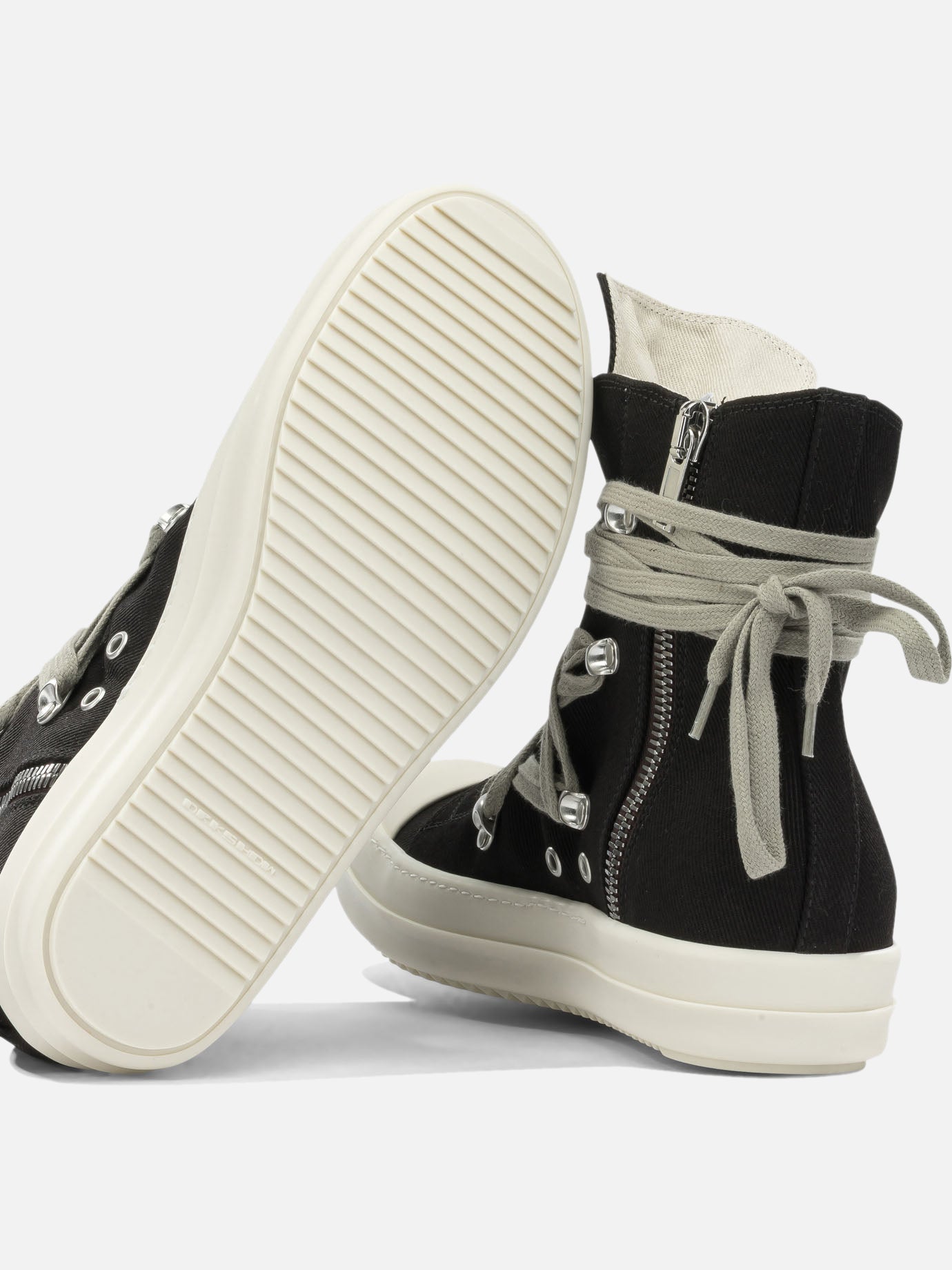 High top sneakers 100% cotton - 100% thermoplastic rubber Black - DRKSHDW Men | PDP | VIETTI Online Store | Zoom-Modal_5
