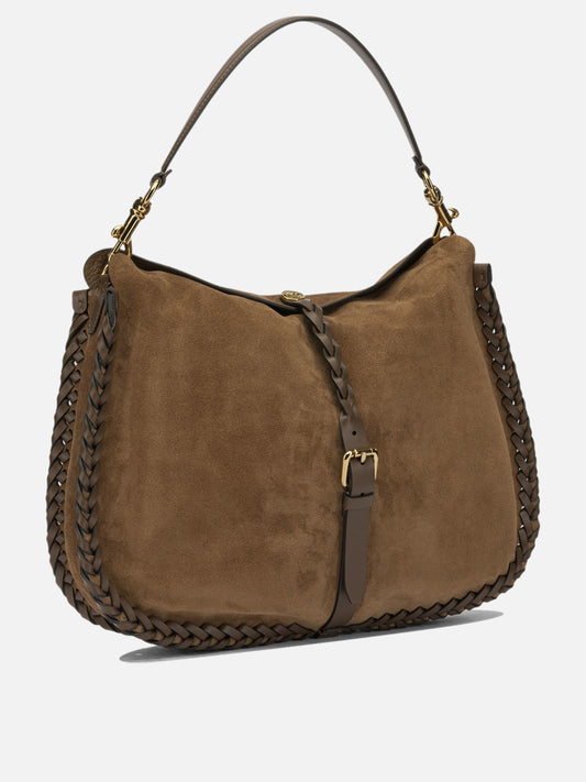 Etro "Pony" Large Shoulder Bag Brown