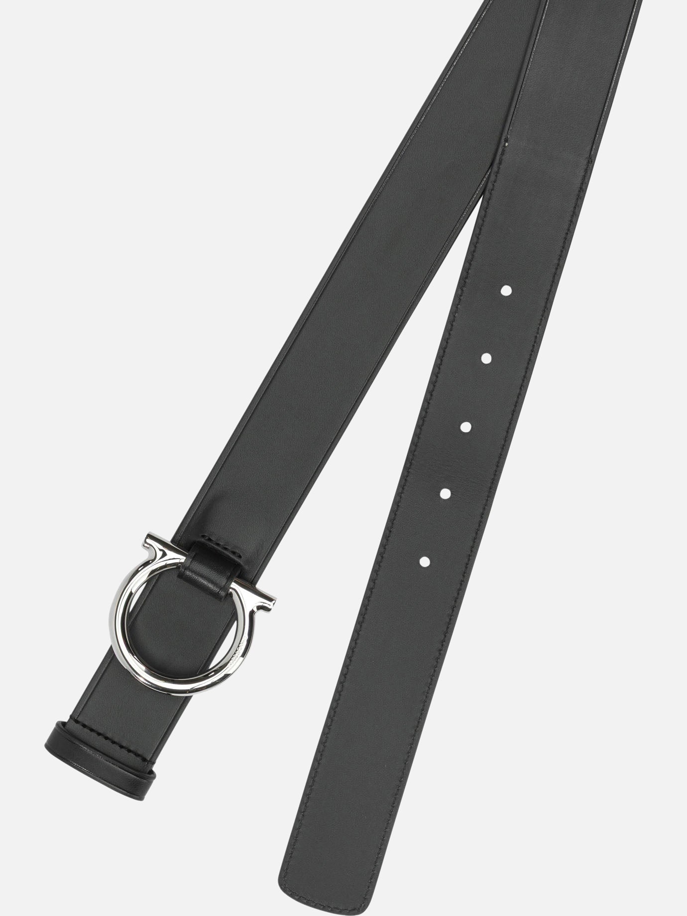 Leather belts 0791041 Black - Ferragamo Men | PDP | VIETTI Online Store | Zoom-Modal_2