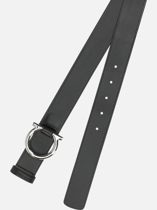 Leather belts 0791041 Black - Ferragamo Men | PLP | VIETTI Online Store | 2