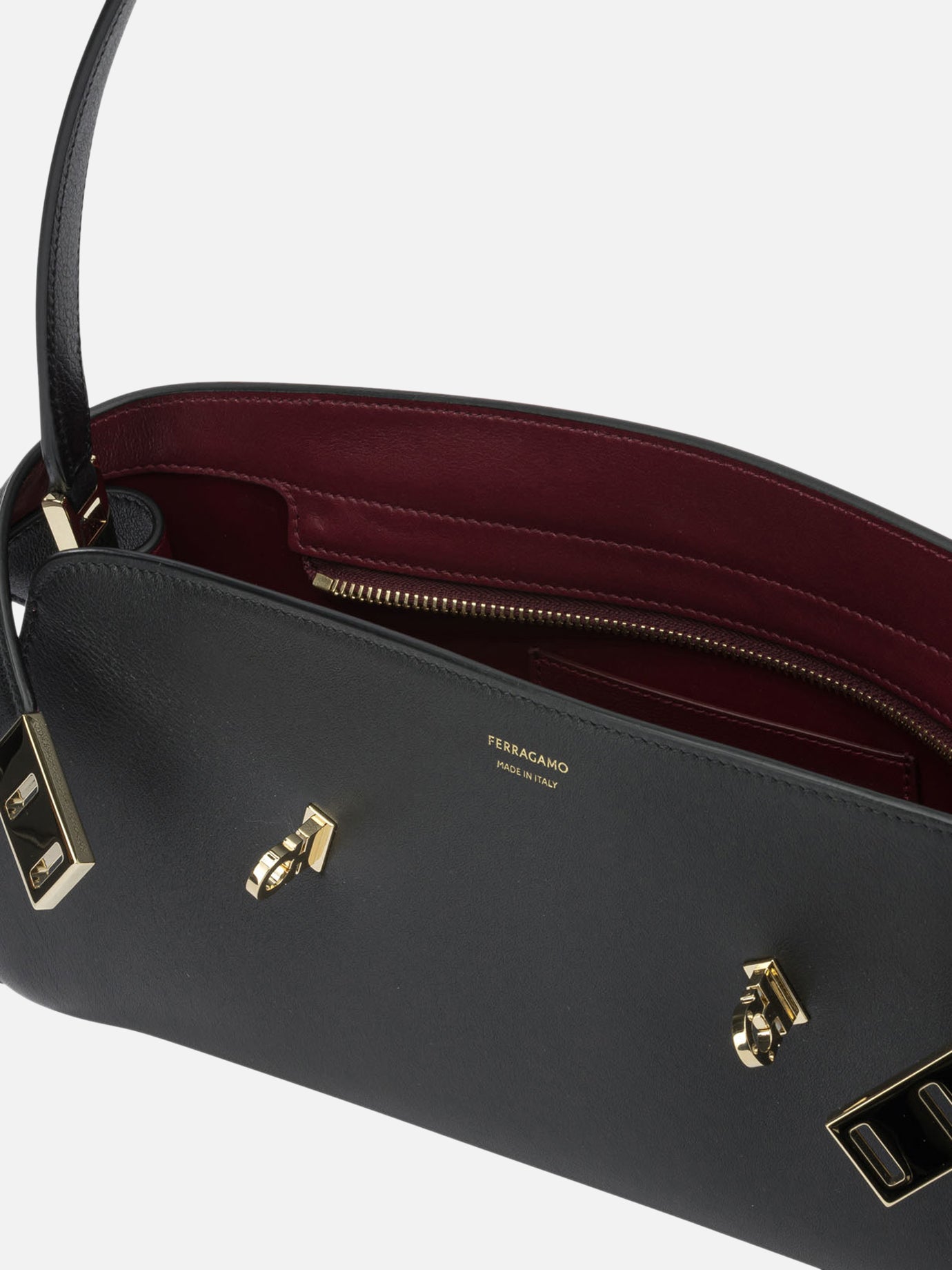 Medium bags 0795208 Black - Ferragamo Women | PDP | VIETTI Online Store | Zoom-Modal_5