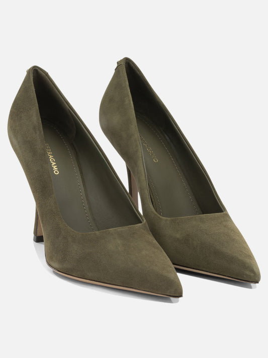 Pumps 0795711 Green - Ferragamo Women | PDP | VIETTI Online Store | 2