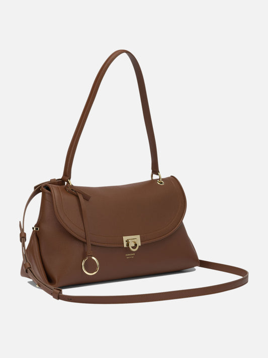Medium bags 0796520 Brown - Ferragamo Women | PLP | VIETTI Online Store | 2