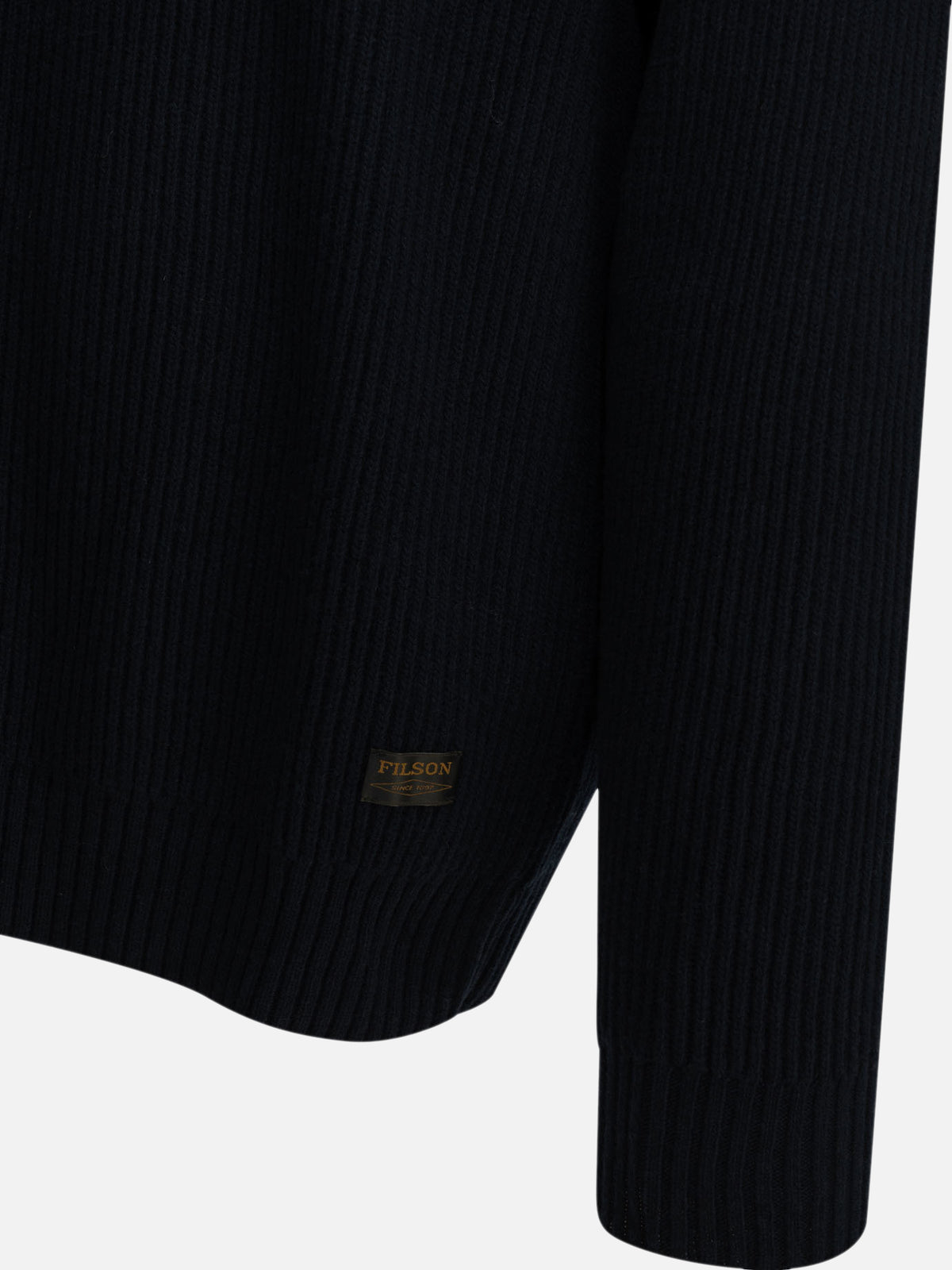 Filson "Cascade" Crew-Neck Sweater Blue