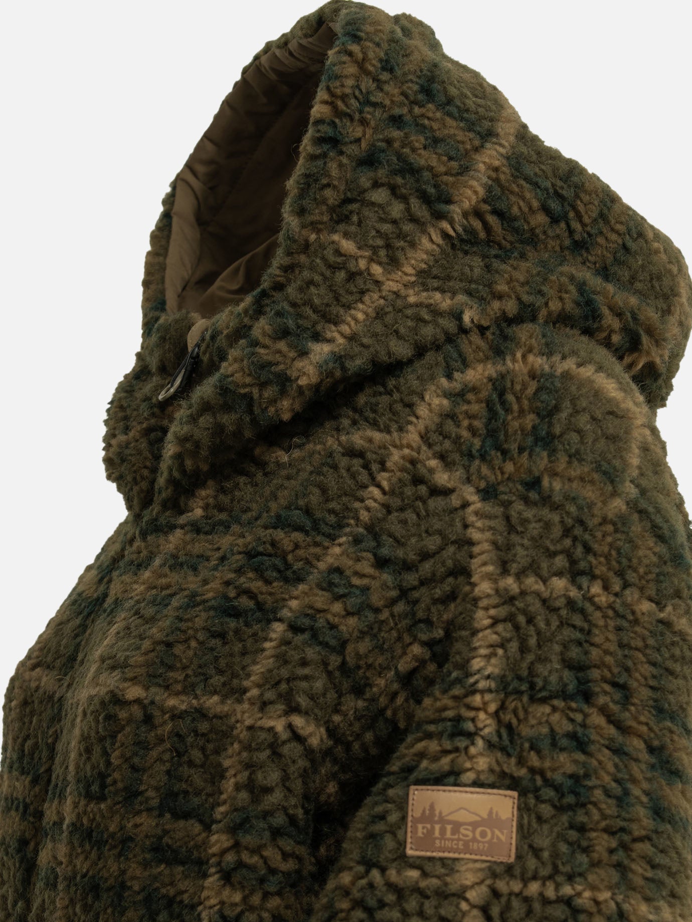 Long coats Solid colour Brown - Filson Women | PDP | VIETTI Online Store | Zoom-Modal_6