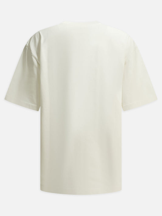 Crewneck t-shirts Logo White - Ganni Women | PLP | VIETTI Online Store | 2