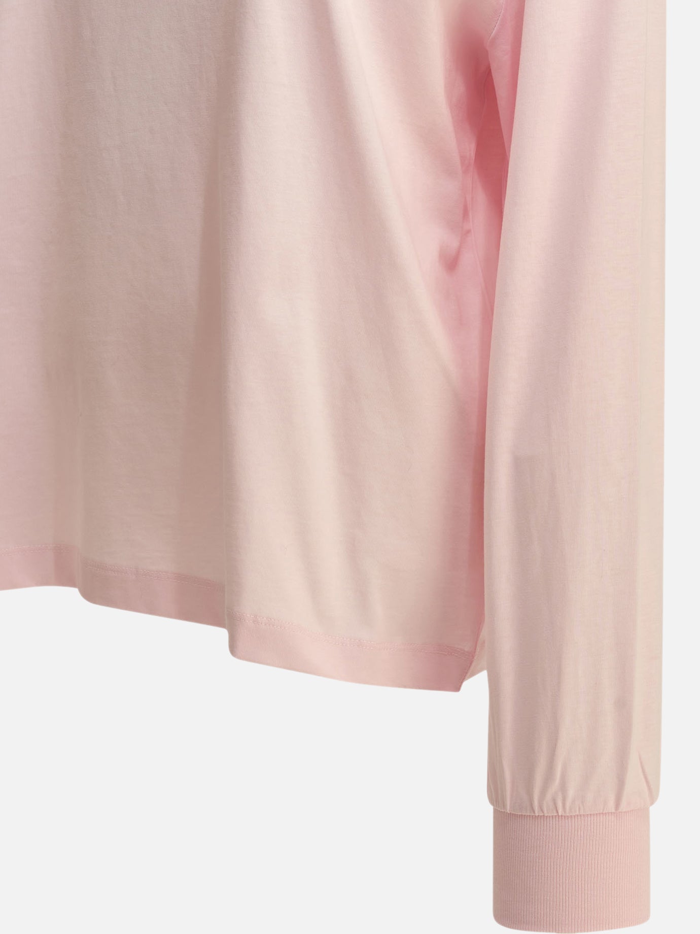 Crewneck t-shirts Logo Pink - Ganni Women | PDP | VIETTI Online Store | Zoom-Modal_4