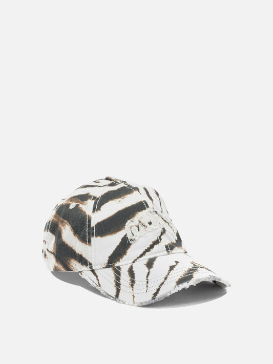 Baseball caps Logo White - Ganni Women | PLP | VIETTI Online Store | 2