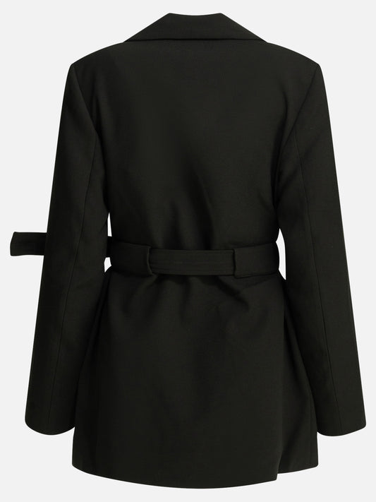 Blazers Solid colour Black - Ganni Women | PLP | VIETTI Online Store | 2