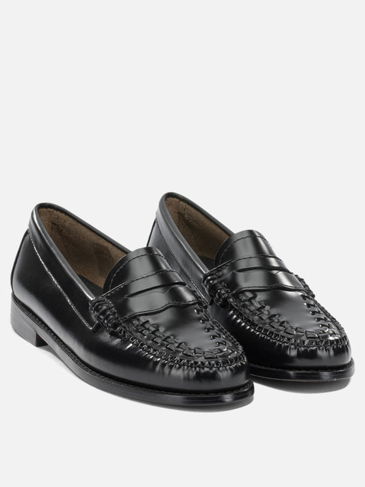 Loafers 100% cow leather - 80% cow leather 20% rubber Black - G.H. Bass & Co. Women | PDP | VIETTI Online Store | 2