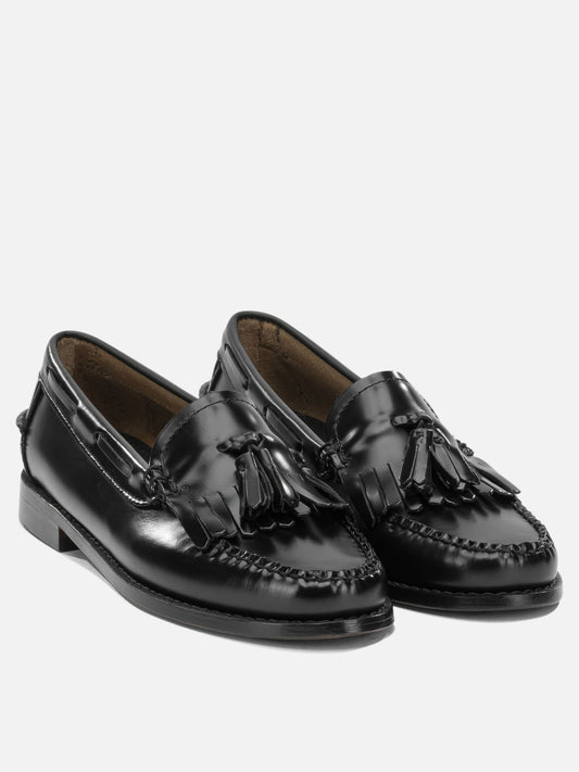 Loafers 100% cow leather - 80% cow leather 20% rubber Black - G.H. Bass & Co. Women | PDP | VIETTI Online Store | 2