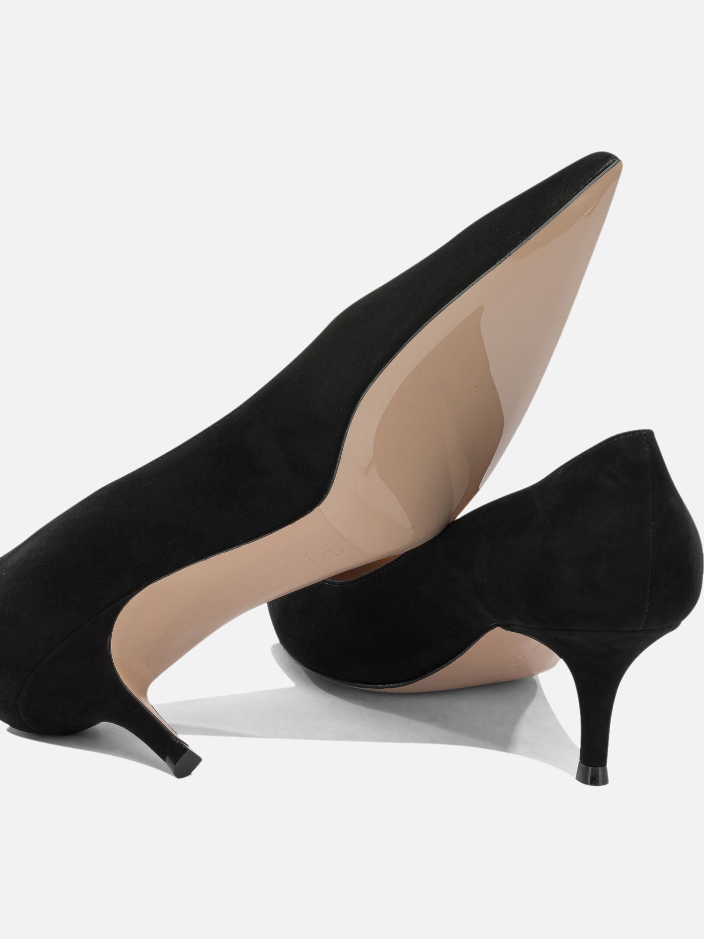 Pumps 100% suede leather - 100% calf leather Black - Gianvito Rossi Women | PDP | VIETTI Online Store | Zoom-Modal_5
