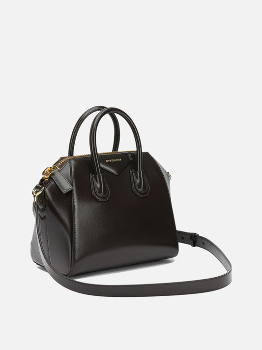 Small bags 100% calf leather - Lining: 90% cotton 10% polyester - Other fabric: 100% zamac Brown - Givenchy Women | PDP | VIETTI Online Store | 2