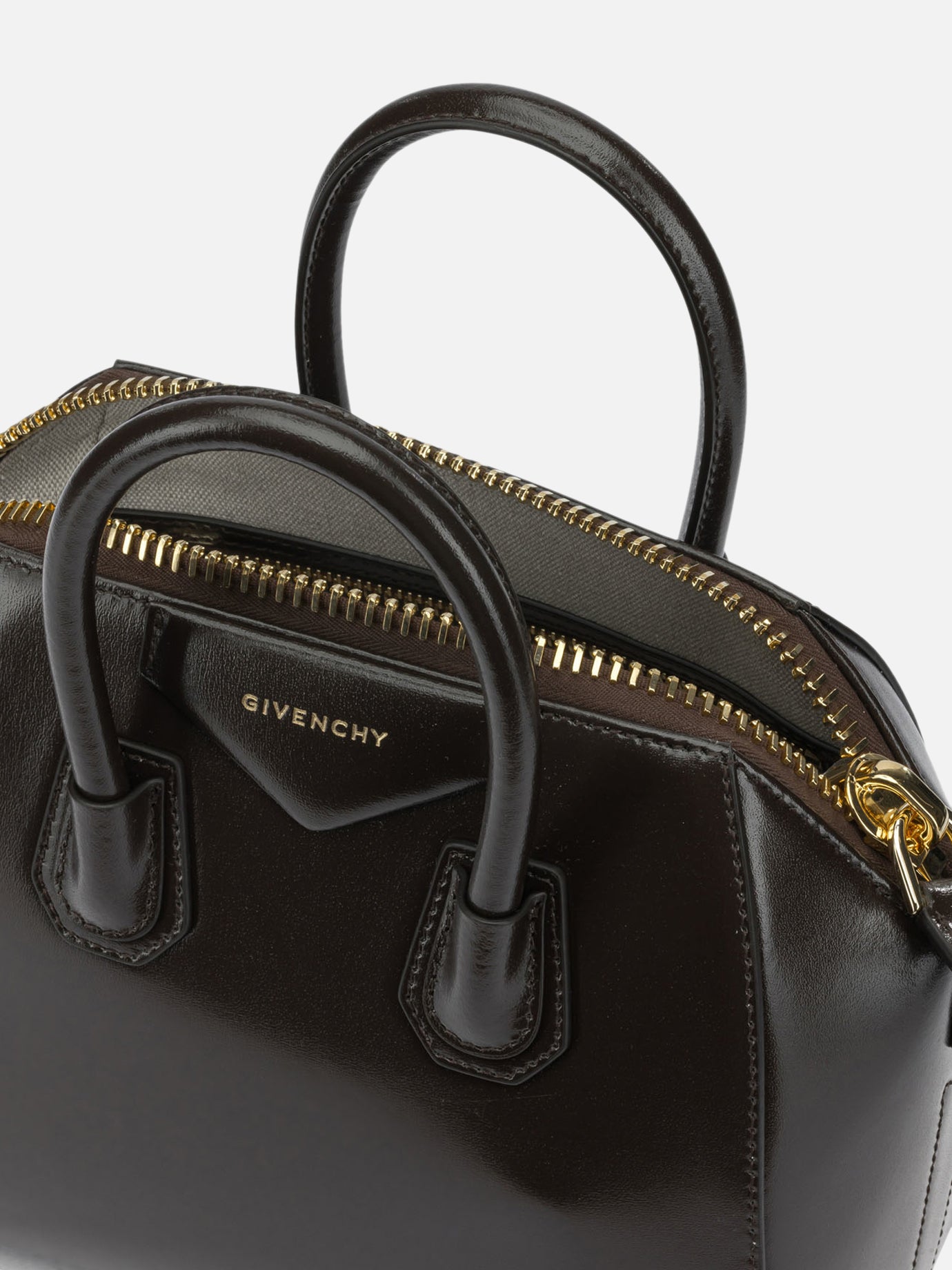 Borse piccole 100% calf leather - Lining: 90% cotton 10% polyester - Other fabric: 100% zamac Marrone - Givenchy Donna | PDP | VIETTI Online Store | Zoom-Modal_5