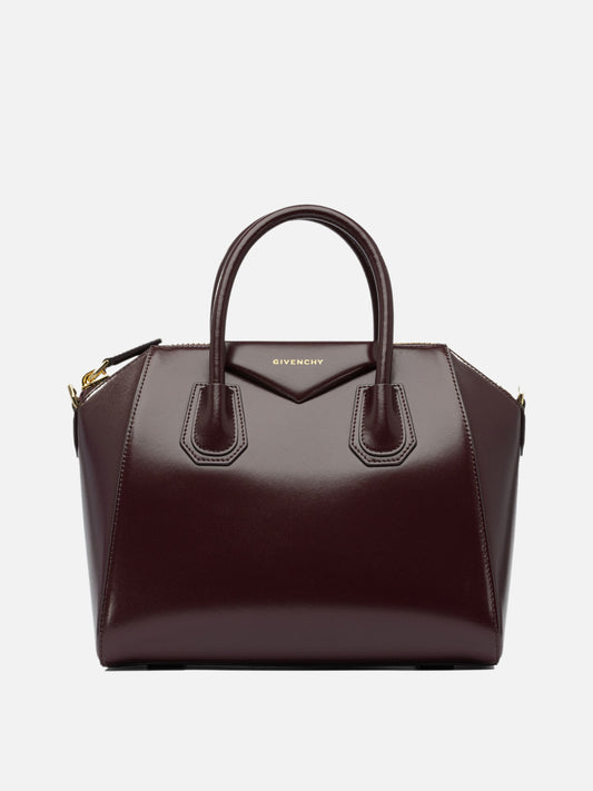Givenchy "Antigona" Small Handbag Bordeaux