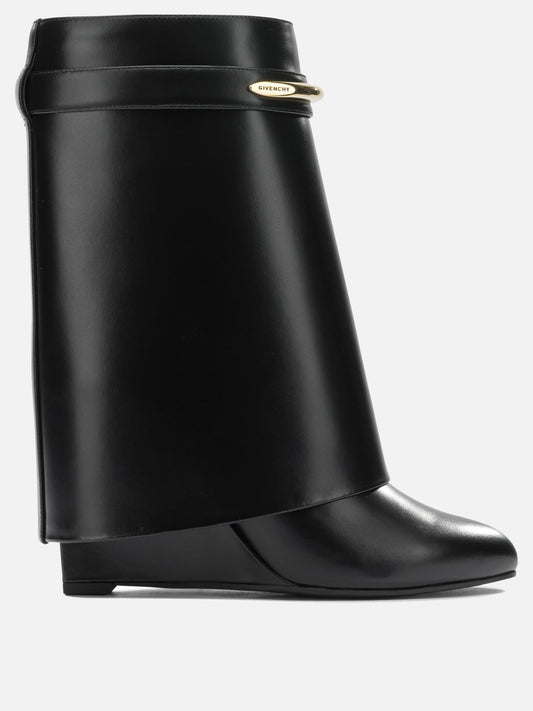 Givenchy "Shark Pinch 90mm" Ankle Boots Black