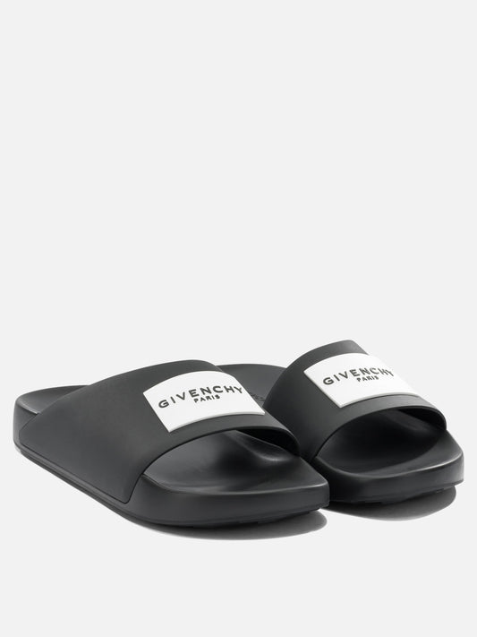 Slides 100% polyurethane Black - Givenchy Men | PLP | VIETTI Online Store | 2