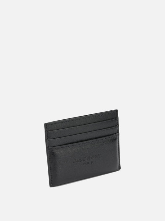 Card holders 100% calf leather - Lining: 100% viscose - Other fabric: 100% calf leather Black - Givenchy Men | PDP | VIETTI Online Store | 2