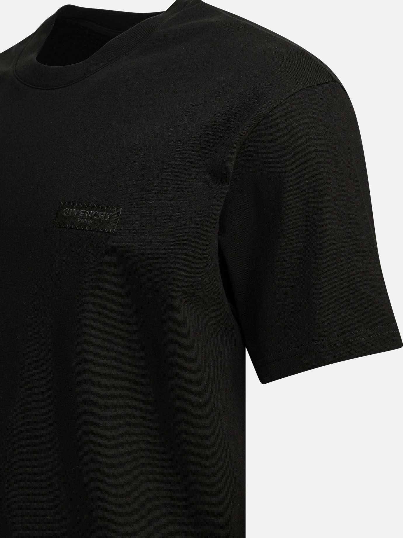 Crewneck t-shirts Logo Black - Givenchy Men | PDP | VIETTI Online Store | Zoom-Modal_4