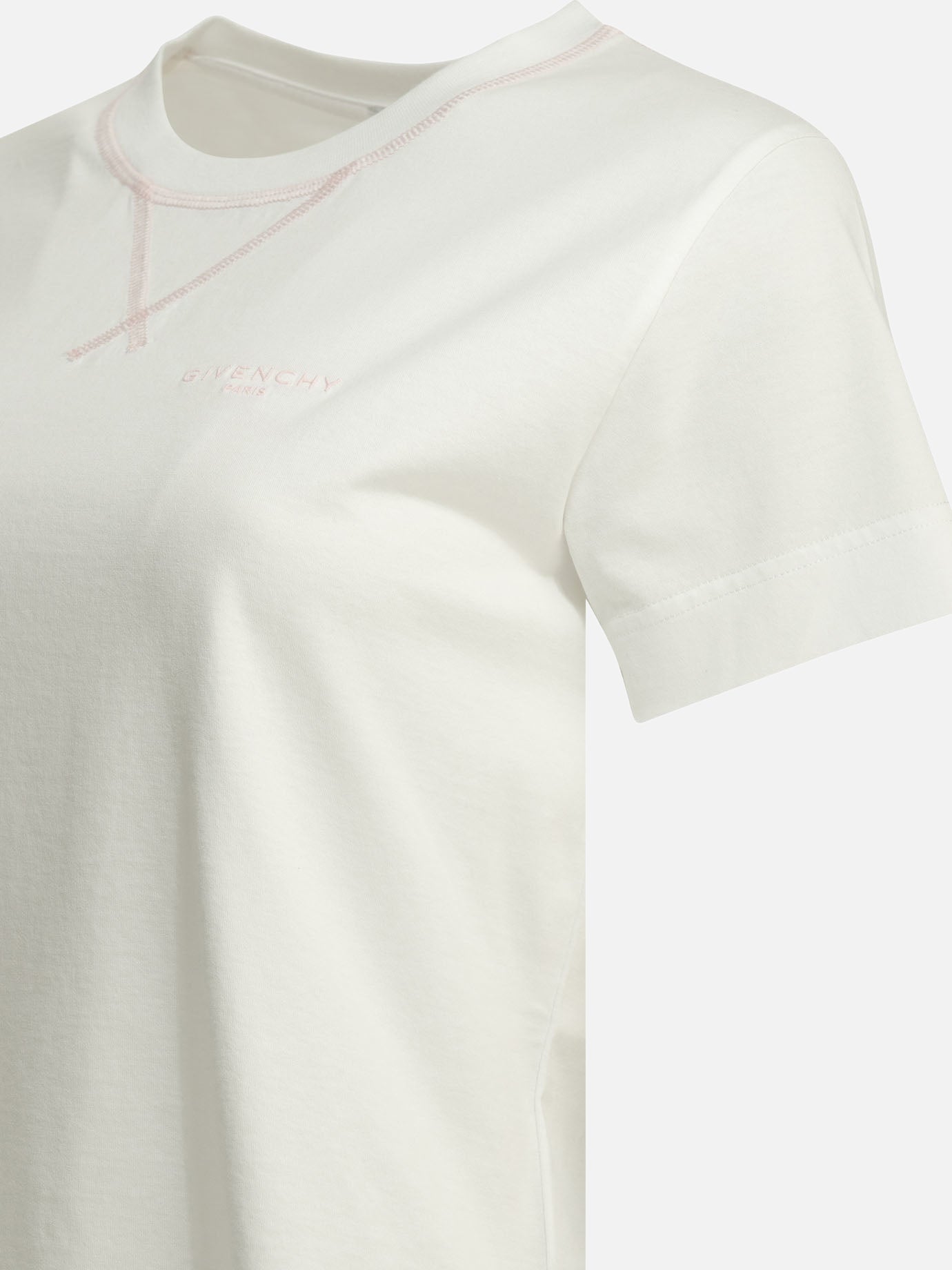 Crewneck t-shirts Logo White - Givenchy Women | PDP | VIETTI Online Store | Zoom-Modal_4