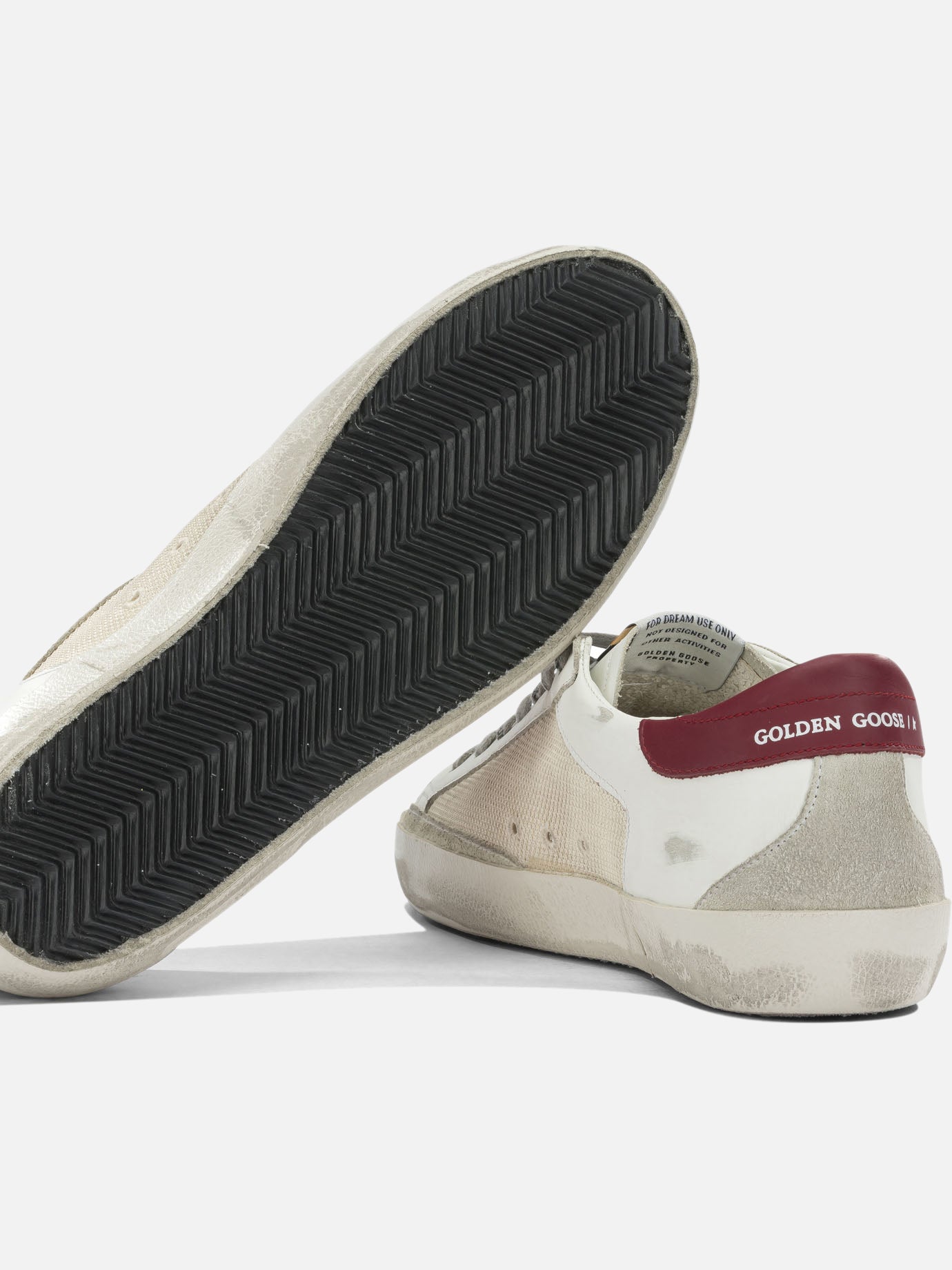 Sneaker basse 76% cow leather 24% polyamide - 100% rubber Rosso - Golden Goose Uomo | PDP | VIETTI Online Store | Zoom-Modal_5