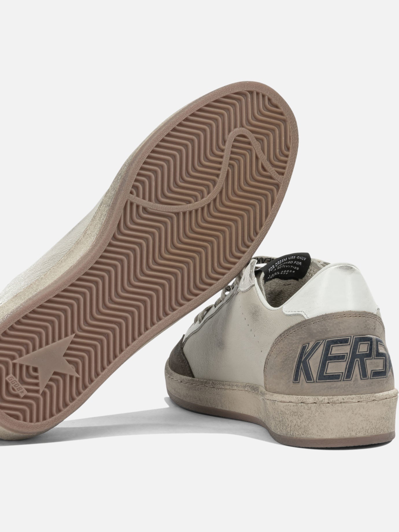 Low top sneakers 74% goat leather 26% cow leather - 100% rubber Beige - Golden Goose Men | PDP | VIETTI Online Store | Zoom-Modal_5